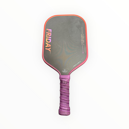 Vist Large View of Product Image Which is Used FRIDAY FEVER Pickleball Racquet Black