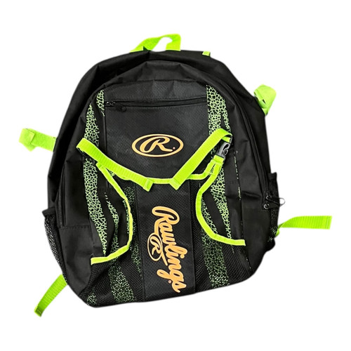 Vist Large View of Product Image Which is Used Rawlings BACKPACK BB/SB Player Backpack Black