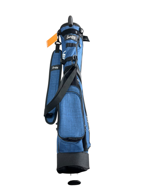 Vist Large View of Product Image Which is Used SUNDAY GOLF DAY BAG Mens Stand Bag Navy Blue
