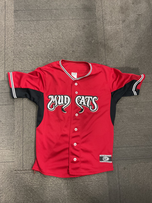 Vist Large View of Product Image Which is Used MUD CATS JERSEY BB/SB Jersey Red LG