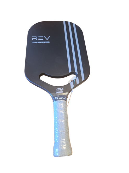 Vist Large View of Product Image Which is Used REV PLATINUM Pickleball Racquet Black