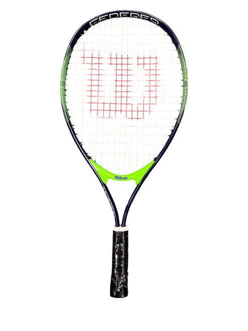 Vist Large View of Product Image Which is Used Wilson FEDERER 23 Junior Tennis Racquet Green 23"