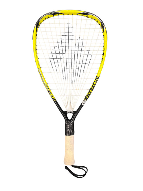 Vist Large View of Product Image Which is Used Ektelon POWER RING Adult Racquetball Racquet Yellow Unknown