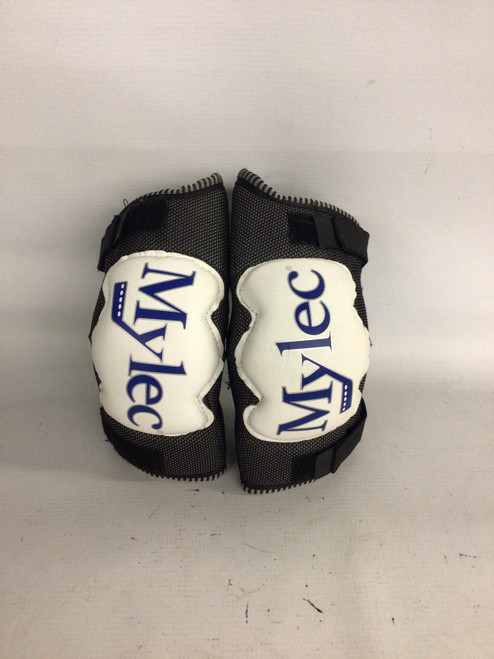 Vist Large View of Product Image Which is Used Mylec STREET HOCKEY Junior Elbow Pads MD