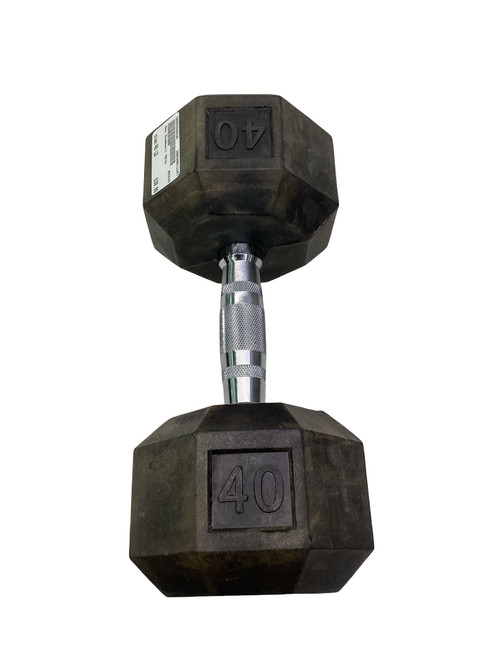 Vist Large View of Product Image Which is Used Hex Dumbbell (Each) 40 lb
