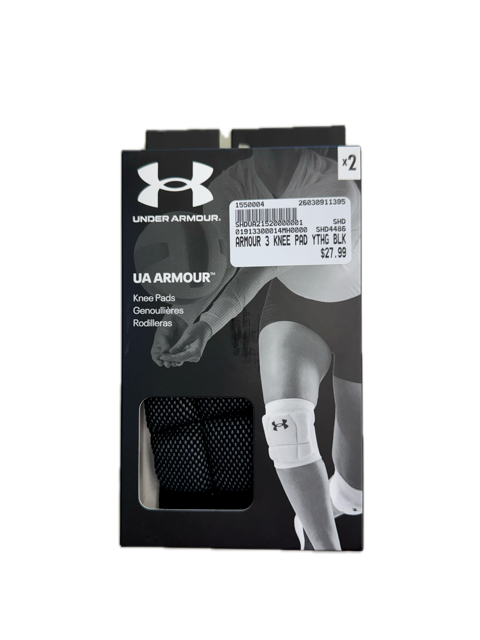 Vist Large View of Product Image Which is New ARMOUR 3 KNEE PAD YTHG BLK