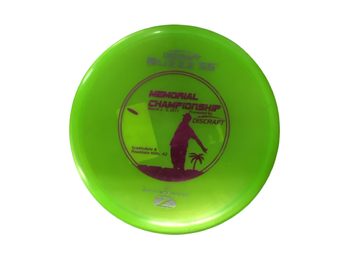Vist Large View of Product Image Which is Used Discraft Z BUZZZ SS Disc Golf Mid Range Green