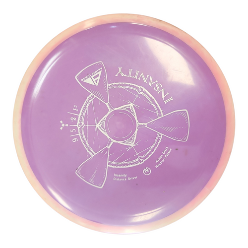 Vist Large View of Product Image Which is Used Axiom NEUTRON INSANITY Disc Golf Driver Purple 171g