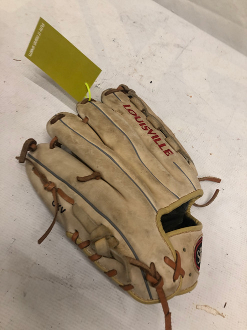 Vist Large View of Product Image Which is Used Louisville Slugger 125 SERIES 25CR5-1200 BB/SB Glove RH Throw White 12"