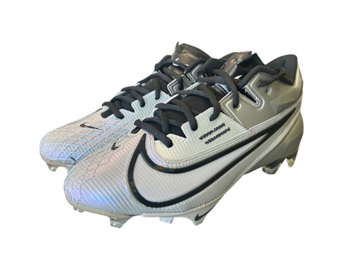 Vist Large View of Product Image Which is New Nike VAPOR EDGE ELITE 360 2 Adult FB Cleats Grey Senior 7.5