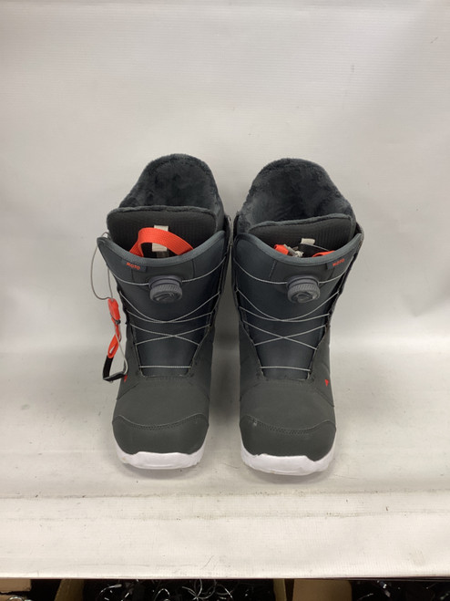 Vist Large View of Product Image Which is Used Burton IMPRINT 1+ Mens Snowboard Boots Grey Senior 12