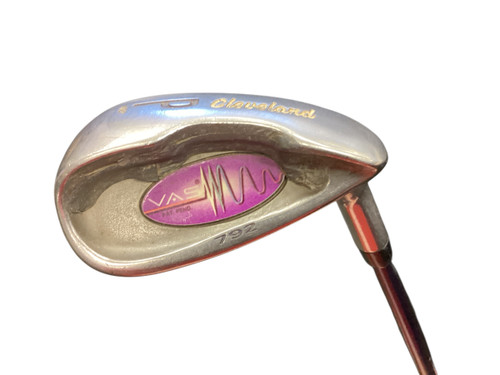 Vist Large View of Product Image Which is Used Cleveland VAS 48 DEGREE Golf Wedge Mens RH 48 Degree