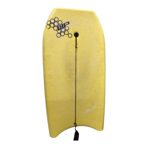 Vist Large View of Product Image Which is Wet Products CHANNEL SLICK Body Board Yellow 42"