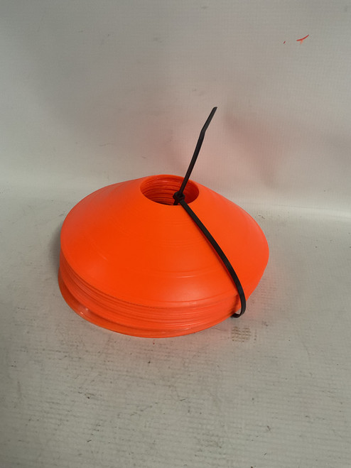 Vist Large View of Product Image Which is Used DISC MARKERS 23PK Soccer Field Marker Orange