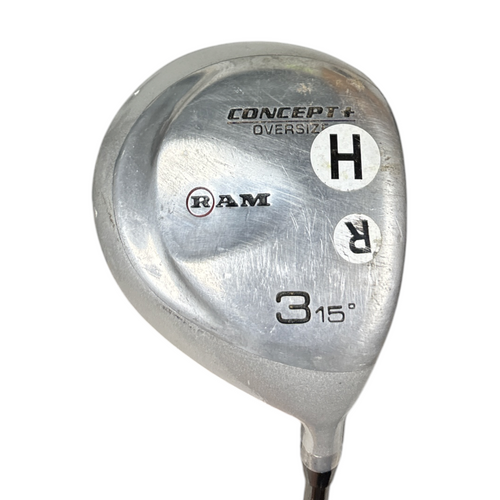 Vist Large View of Product Image Which is Used Ram CONCEPT Mens Fairway Wood Right Hand 3 Wood