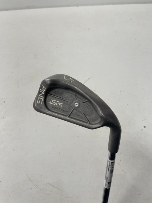 Vist Large View of Product Image Which is Used Ping LST WHITE DOT Mens Individual Iron RH 5 Iron