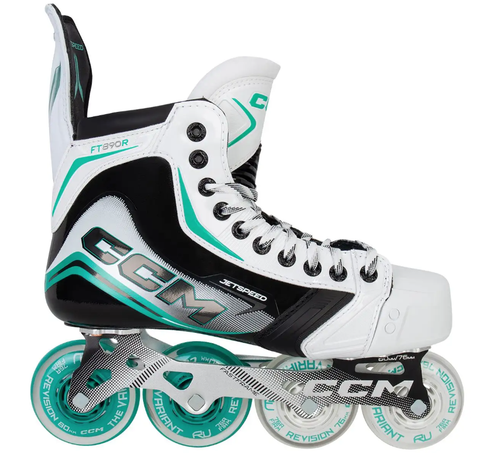Vist Large View of Product Image Which is Size-8 CCM Jetspeed FT890 Senior Roller Hockey Skate