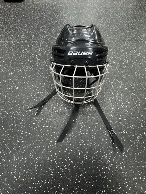 Vist Large View of Product Image Which is Used Bauer IMS 5.0 Helmet Cage Combo Black MD