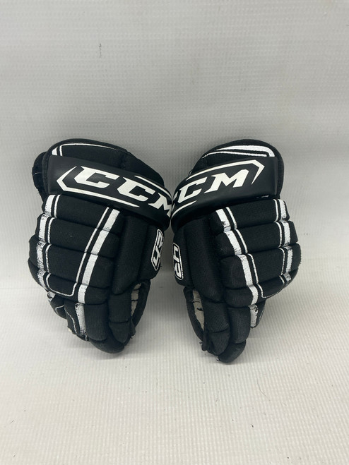 Vist Large View of Product Image Which is Used CCM 4R GLOVES Youth Gloves Black 9"