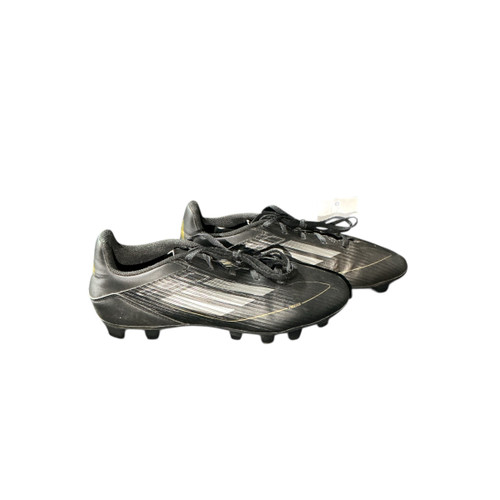Vist Large View of Product Image Which is Used Adidas Soccer Cleats Black Senior 7.5