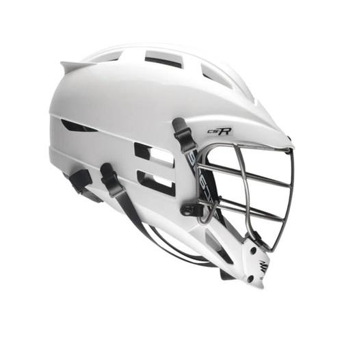 Vist Large View of Product Image Which is Cascade CS-R Youth Helmet White/Black Mask