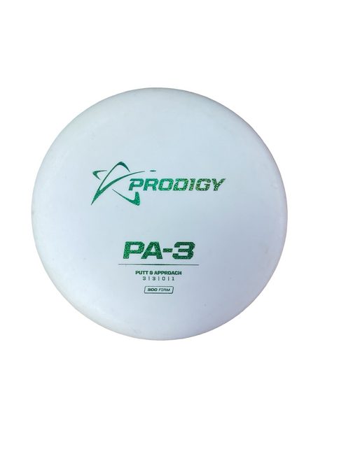 Vist Large View of Product Image Which is Used Prodigy PA-3 Disc Golf Putter White