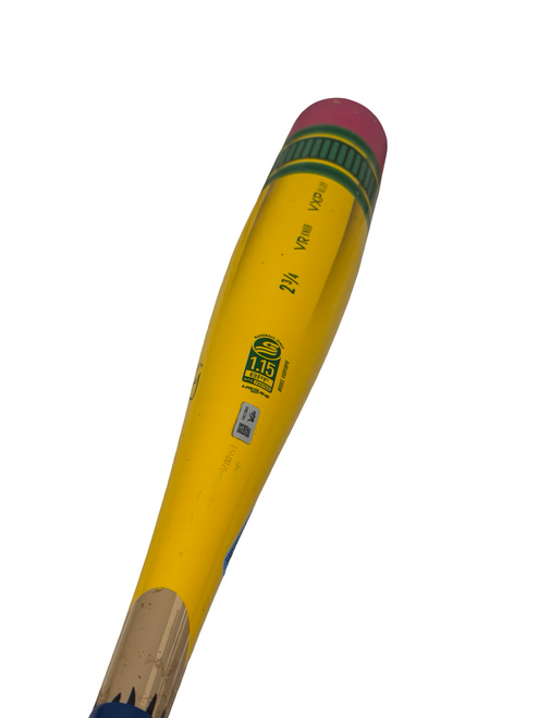 Vist Large View of Product Image Which is Used Victus VIBE PENCIL VSBVIBP8 -8 USSSA 2 3/4 Baseball Bat 31" 31/23