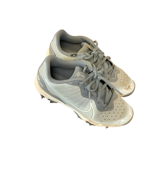 Vist Large View of Product Image Which is Used Nike BASBEALL CLEAT BB/SB Cleats Grey Junior 02