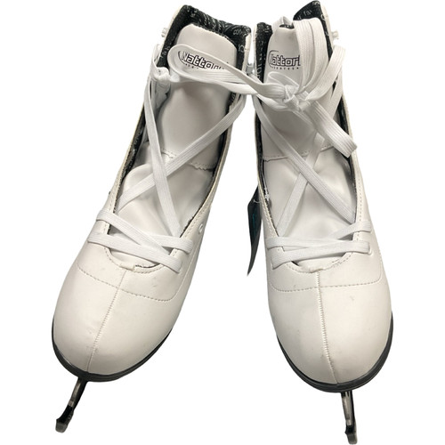 Vist Large View of Product Image Which is Used NATTORK FIGURE SKATES S 11 WomensFigure Skate White Senior 11