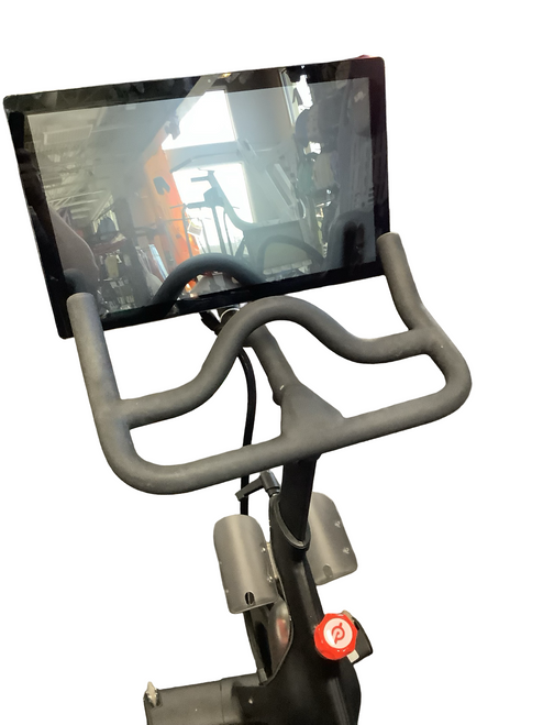 Vist Large View of Product Image Which is Used Peloton SPIN BIKE WITH SCREEN Upright Bike