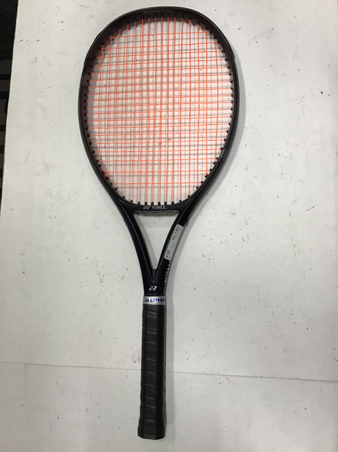 Vist Large View of Product Image Which is Used Yonex EZONE 100 Adult Tennis Racquet Black 4 1/8"