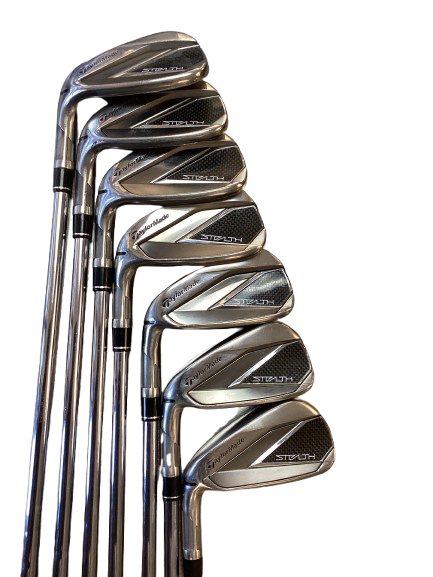 Vist Large View of Product Image Which is Used Taylormade STEALTH Mens Iron Set LH 5I-GW/AW