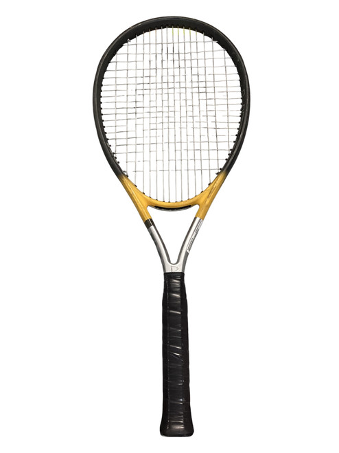 Vist Large View of Product Image Which is Used Head TIS4 Adult Tennis Racquet Black 4 3/8"