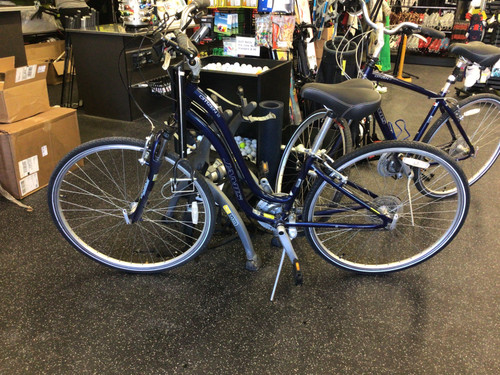 Vist Large View of Product Image Which is Used JAMIS CITIZEN 2 Hybrid/City Bike Womens Navy Blue 44-46cm - XXS Frame