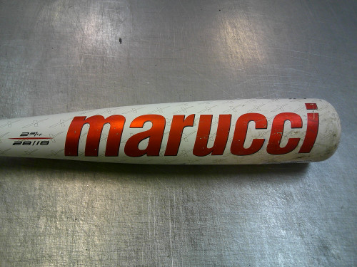 Vist Large View of Product Image Which is Used Marucci CAT X 2 BB/SB USSSA 2 3/4 Bat 28"