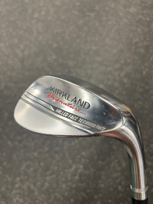 Vist Large View of Product Image Which is Used Kirkland Signature MILLED Golf Wedge Mens RH 52 Degree