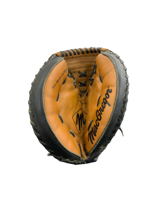 Vist Large View of Product Image Which is Used MacGregor KYXM07-1014 BB/SB Catchers LH Throw Brown And Black 32"