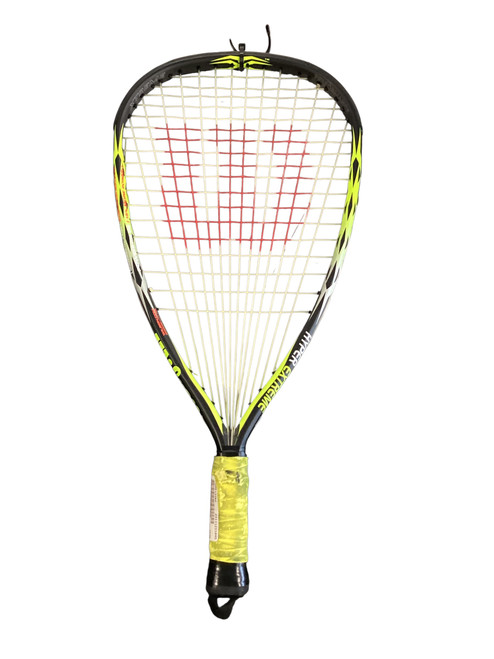Vist Large View of Product Image Which is Used Wilson HYPER EXTREME Adult Racquetball Racquet Yellow Unknown 11845-S000013380