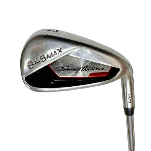 Vist Large View of Product Image Which is Used Tommy Armour 845MAX Men's RH 7 Iron Stiff Flex Steel Shaft