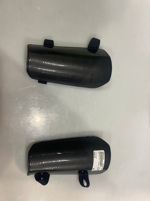 Vist Large View of Product Image Which is Used K1 Soccer Shin Guards Junior Black LG