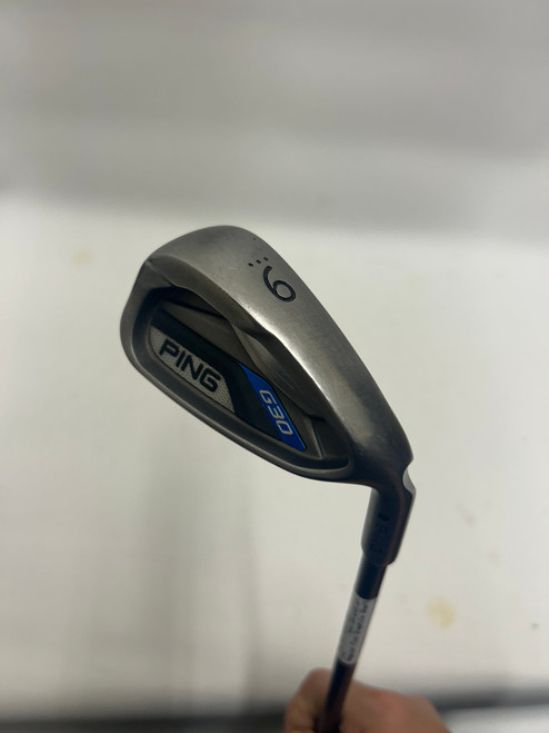Vist Large View of Product Image Which is Used Ping G30 BLACK DOT Mens Individual Iron RH 9 Iron