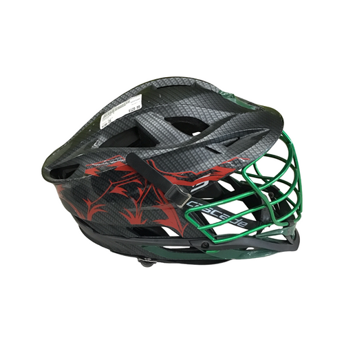 Vist Large View of Product Image Which is Used Cascade S Lacrosse Helmet Black One Size