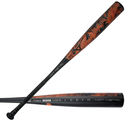 Vist Large View of Product Image Which is Used Mizuno HOT METAL BB/SB High School -3 Bat 32"