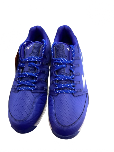 Vist Large View of Product Image Which is Used Mizuno DOMINANT BB/SB Cleats Navy Blue Senior 9