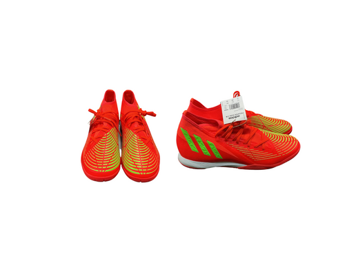 Vist Large View of Product Image Which is Used Adidas PREDATOR EDGE 3 Soccer Indoor Shoes Orange Senior 10.5