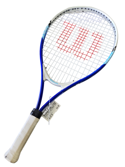 Vist Large View of Product Image Which is Used Wilson TOUR 23 JUNIOR TENNIS RACKET Junior Tennis Racquet Royal Blue 23"