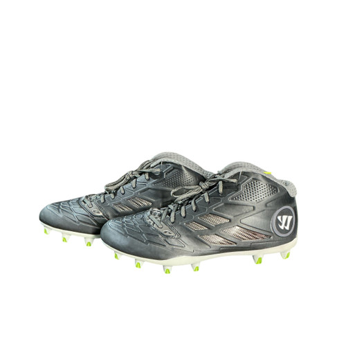 Vist Large View of Product Image Which is Used Warrior LAX Cleats Mens Grey Senior 10