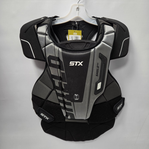 Vist Large View of Product Image Which is Used STX SHEILD 400 GOALIE CHEST LAX Goalie Chest M Navy Blue MD