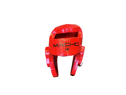 Vist Large View of Product Image Which is Used MACHO HEAD GEAR Martial Arts Head Gear Red