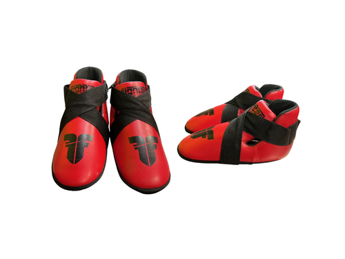 Vist Large View of Product Image Which is Used FIGHTER FOAM FOOT PROTECTION Martial Arts Foot Pads Red LG